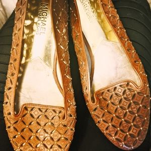 Micheal Kors slip on shoes size 9
